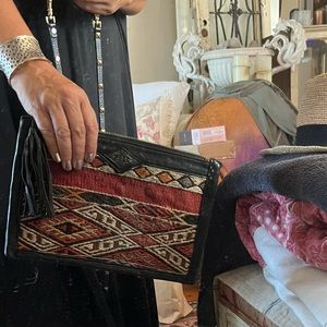 Saddle Blanket Clutch